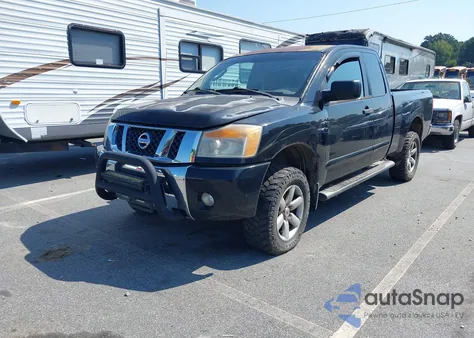 2008 Nissan Titan Se из США, поврежденный, VIN 1N6AA06C08N317730